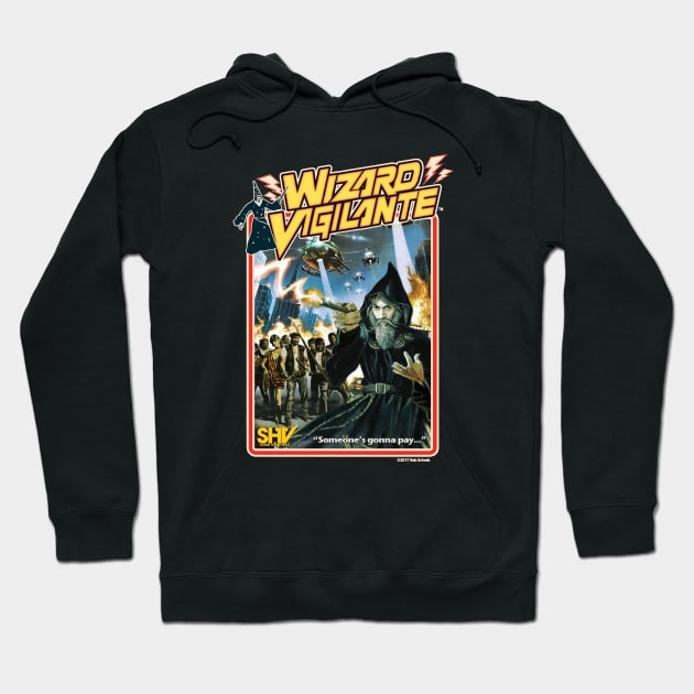 WIZARD VIGILANTE DESIGN 2 Hoodie by RobSchrab